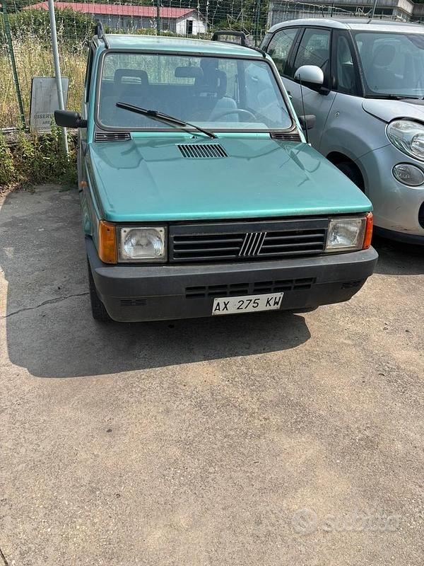 Usata Fiat Panda 1998 Verde Utilitaria