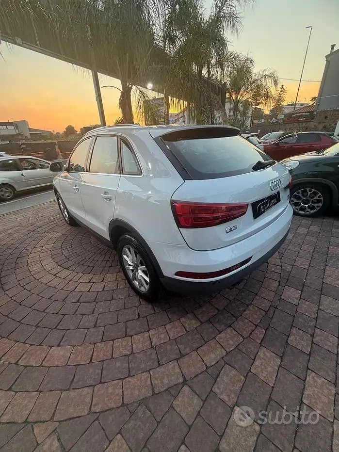 Usata Audi Q3 150 CV (110 kW) 2015 Bianco SUV