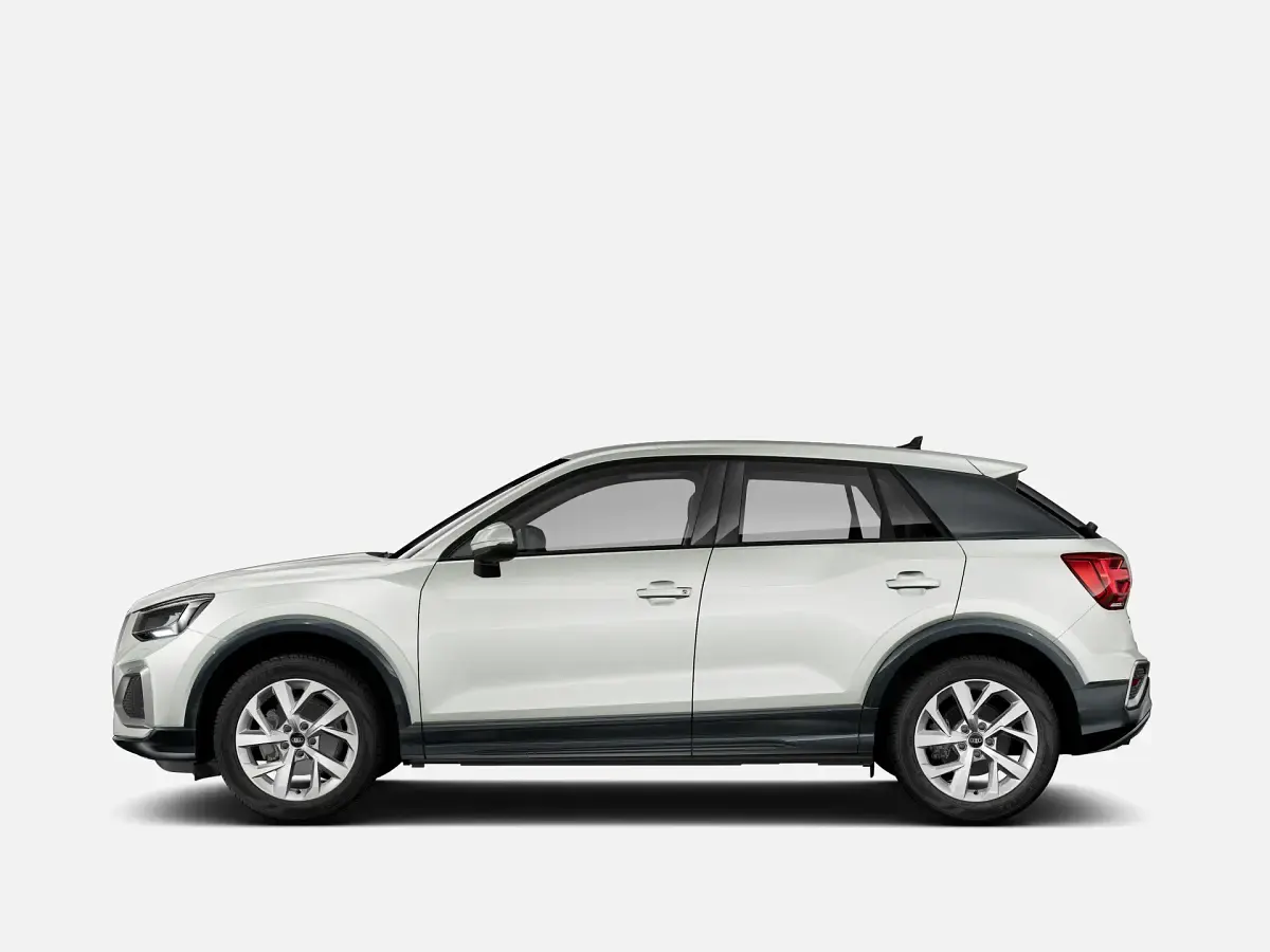 Nuova Audi Q2 Advanced Plus 150 CV (110 kW) 2025 Argento rugiada metallizzato SUV