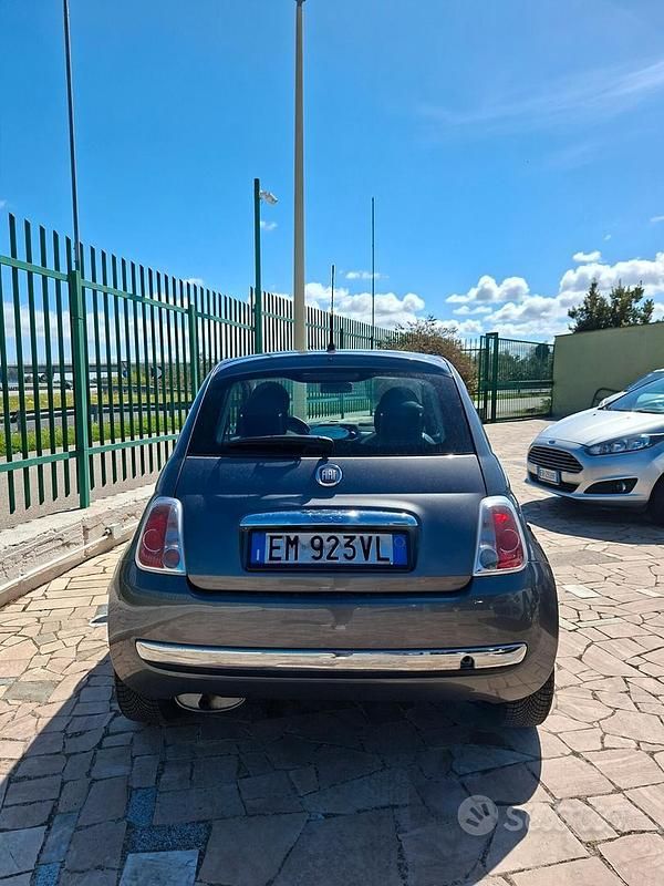 Usata Fiat 500 Lounge 69 CV (50 kW) 2012 Grigio Berlina