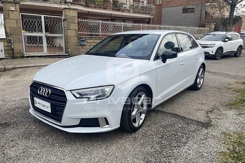 Usata Audi A3 Sportback Design 116 CV (85 kW) 2018 Bianco Utilitaria