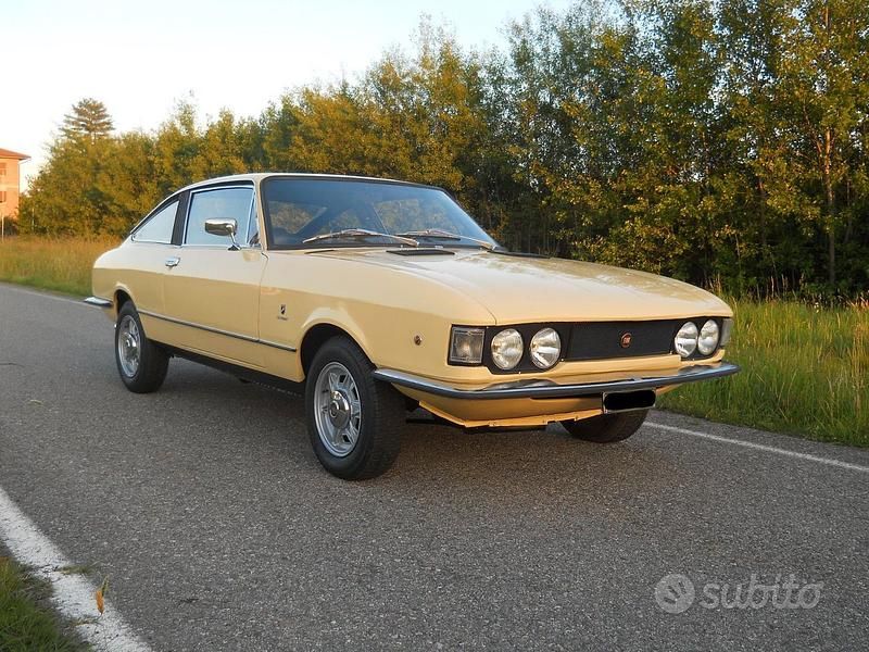 Usata Fiat Coupé 1970 Giallo Coupé