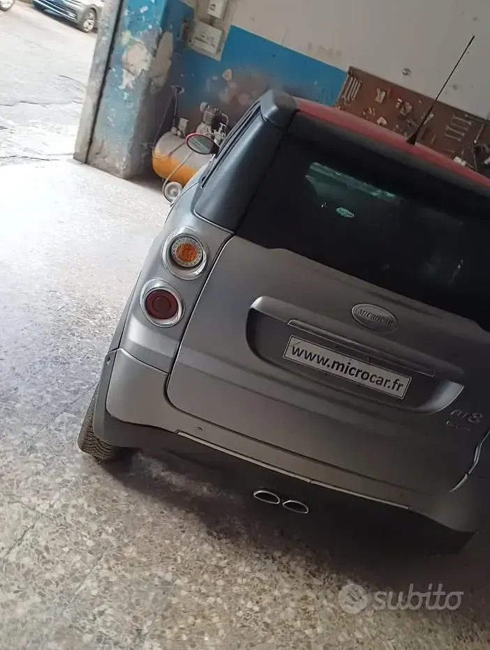 Usata Microcar M8 2016 Grigio Utilitaria