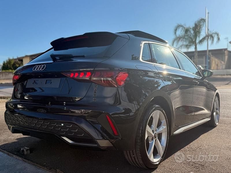 Usata Audi A3 S-line plus 150 CV (110 kW) 2024 Nero Berlina