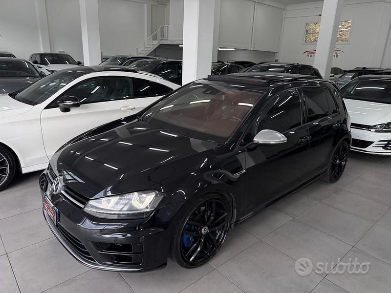 Usata VW Golf VII R 300 CV (220 kW) 2016 Nero Berlina