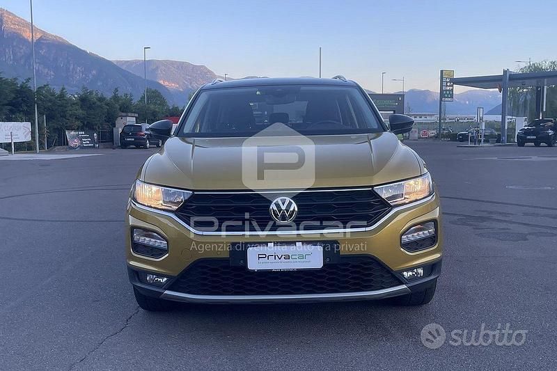 Usata VW T-Roc Advance 116 CV (85 kW) 2019 Giallo SUV