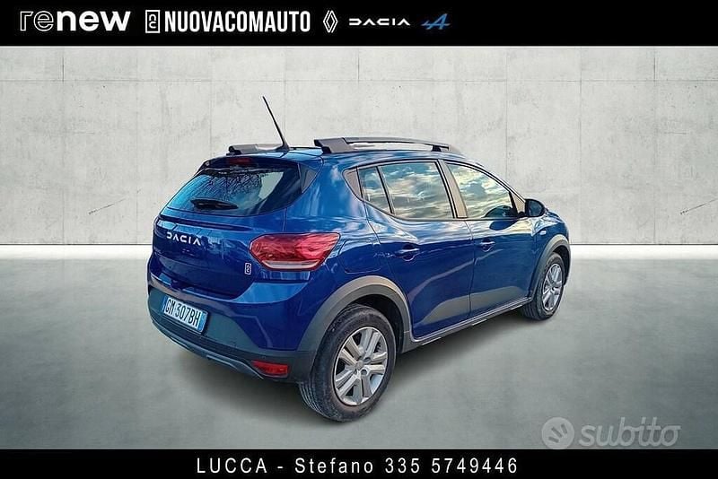 Usata Dacia Sandero Comfort 101 CV (74 kW) 2023 Blu chiaro Berlina