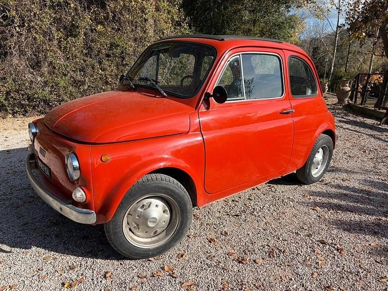 Rosso Usata 1970 Fiat 500 Tre volumi | 4500 € - Immagine 1/4