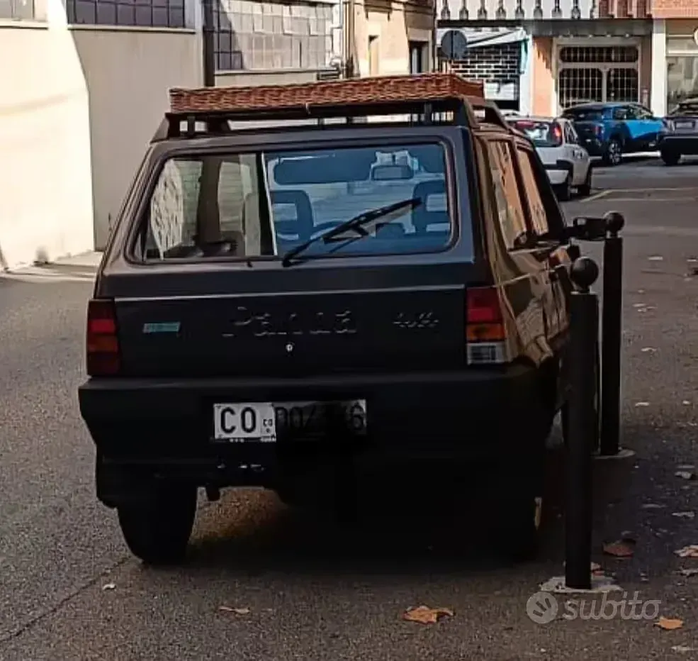 Usata Fiat Panda 4x4 Club 50 CV (36 kW) 1992 Marrone Utilitaria