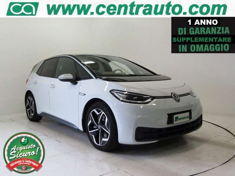 Usata VW ID.3 69 kW (95 CV) 2020 Bianco Utilitaria