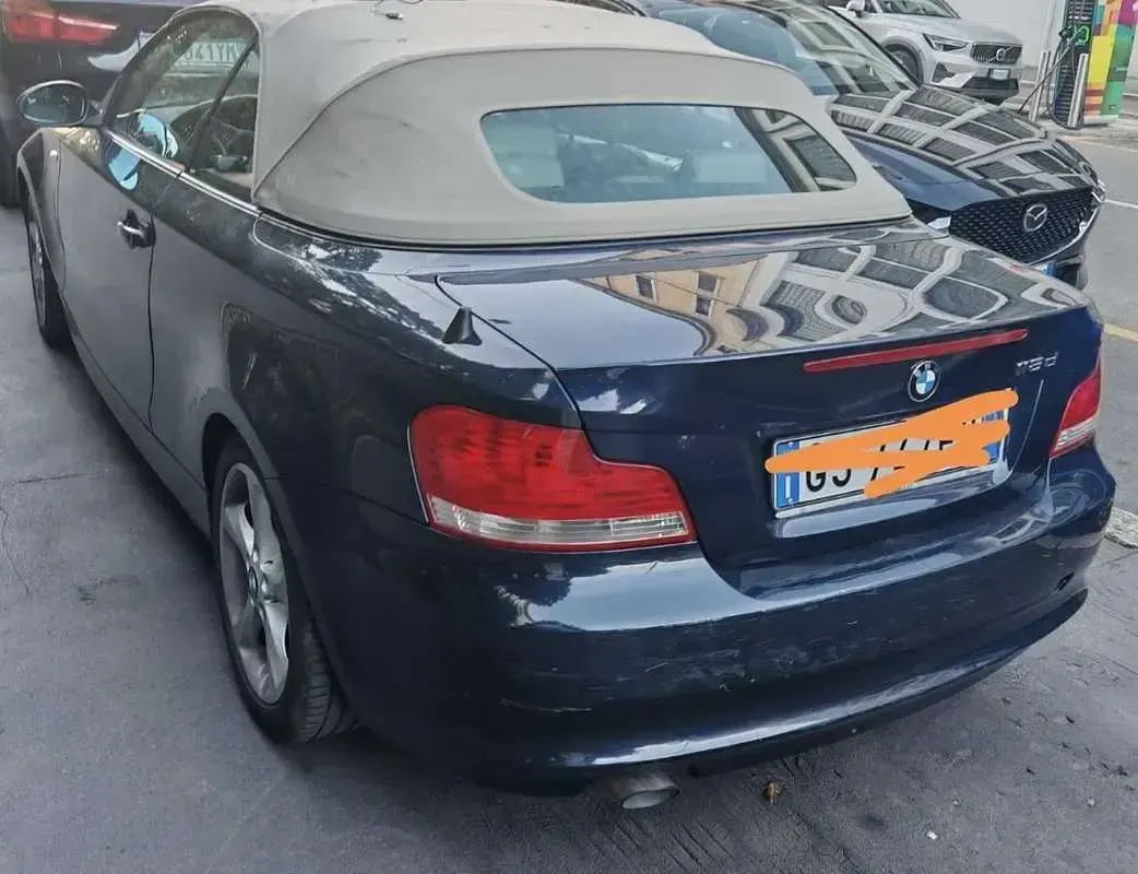 Usata BMW 118 Cabriolet 143 CV (105 kW) 2010 Blu/azzurro Cabrio