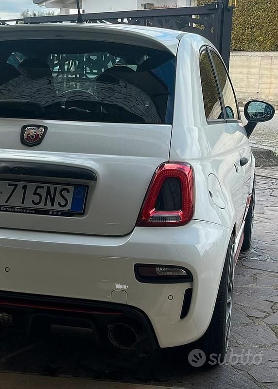 Usata Abarth 500 Esseesse 160 CV (117 kW) 2008 Bianco Utilitaria