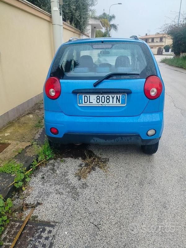 Usata Chevrolet Matiz 52 CV (38 kW) 2008 Blu Utilitaria