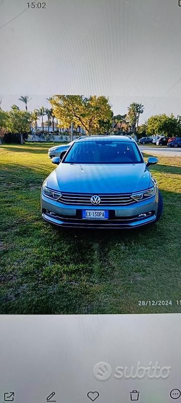 Usata VW Passat 150 CV (110 kW) 2015 Grigio Station wagon