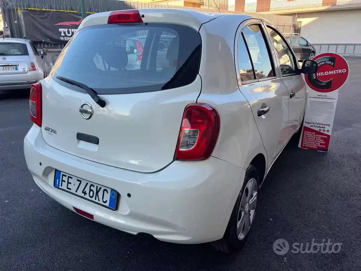 Usata Nissan Micra 80 CV (58 kW) 2017 Bianco Utilitaria