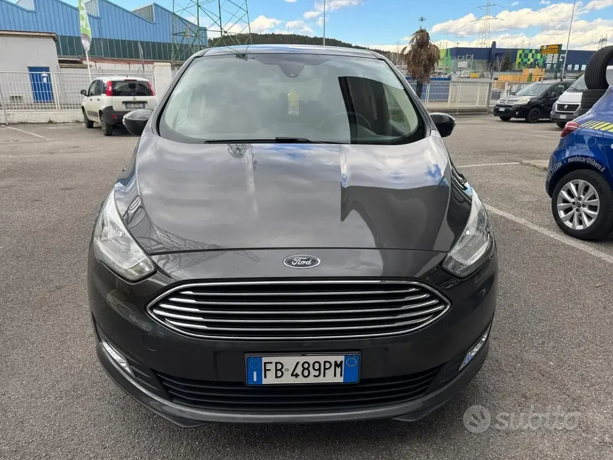 Occasion Ford C-MAX Titanium 120 ch (88 kW) 2015 Gris Monospace