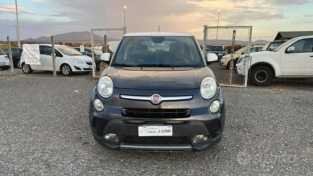 Usata Fiat 500L Trekking 120 CV (88 kW) 2016 Grigio Monovolume