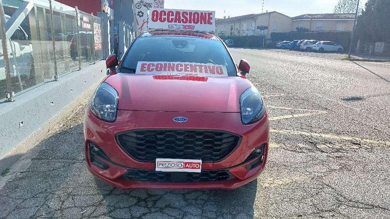 Usata Ford Puma ST-Line 125 CV (91 kW) 2021 Fantastic red Berlina