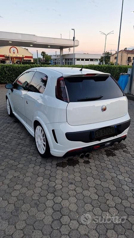 Usata Abarth Punto Evo 2010 Bianco Utilitaria