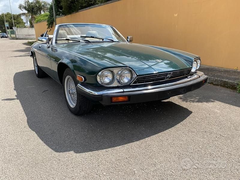 Usata Jaguar XJS 275 CV (202 kW) 1990 Verde Cabrio