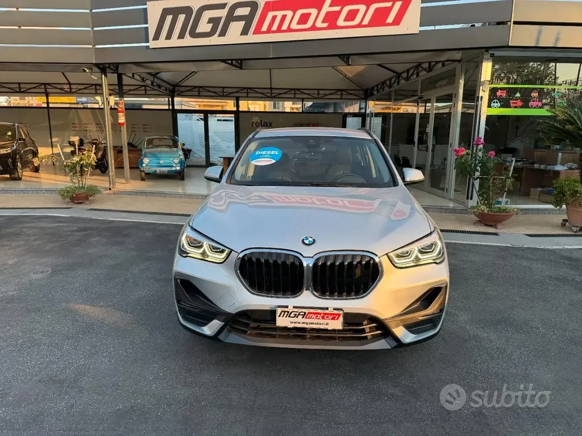 Usata BMW X1 Advantage 190 CV (139 kW) 2021 Argento SUV