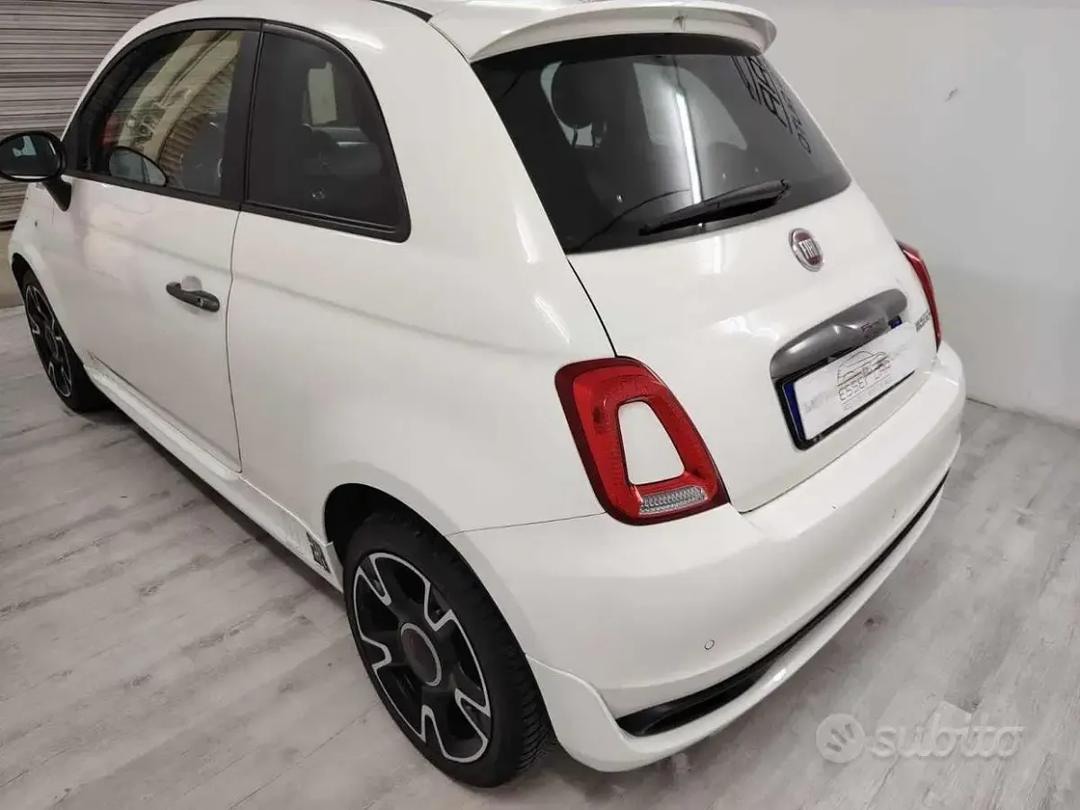 Usata Fiat 500 Sport 69 CV (50 kW) 2021 Bianco Utilitaria