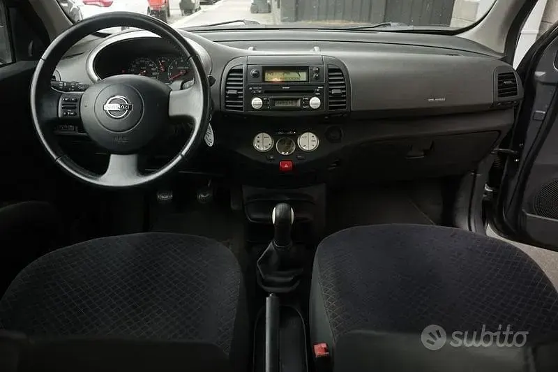 Usata Nissan Micra Acenta 80 CV (58 kW) 2004 Grigio Utilitaria