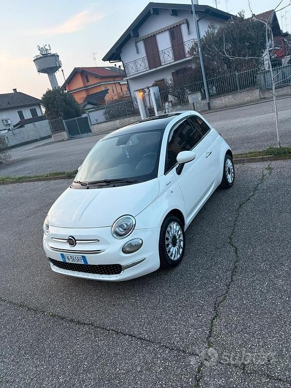 Usata Fiat 500 69 CV (50 kW) 2018 Bianco Utilitaria