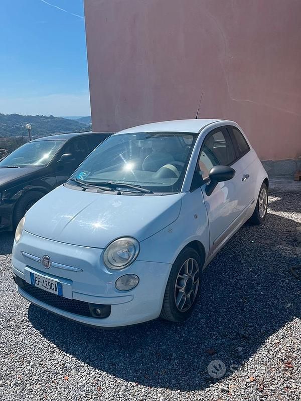 Usata Fiat 500 95 CV (69 kW) 2010 Blu Berlina