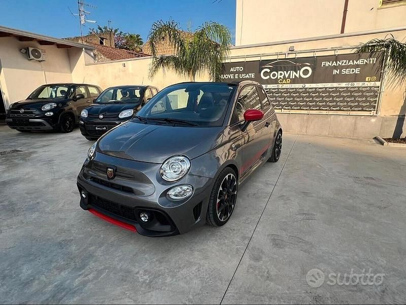 Grigio Usata 2020 Abarth 595 Competizione Cabrio | 21.999 € (Buon prezzo) - Immagine 1/4