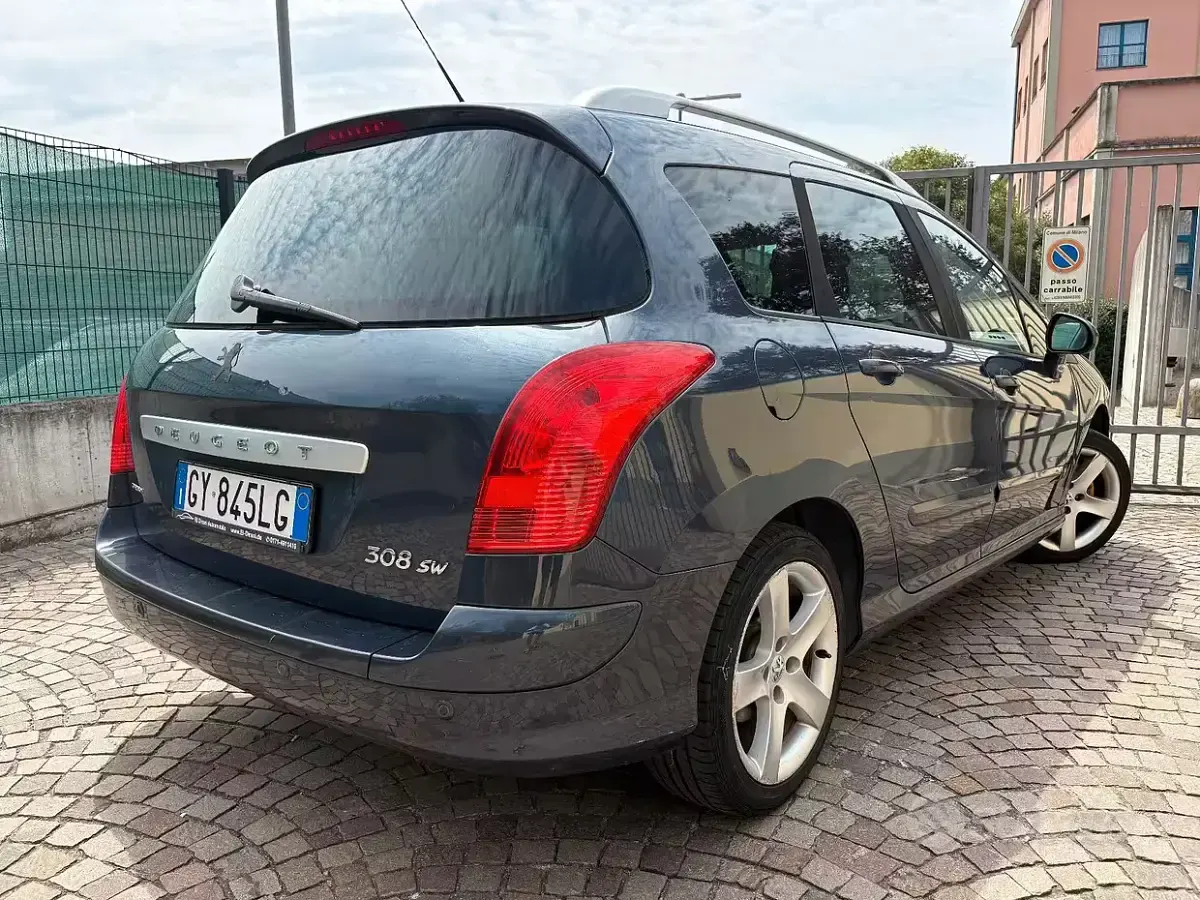 Usata Peugeot 308 SW 120 CV (88 kW) 2009 Bluazzurro Station wagon