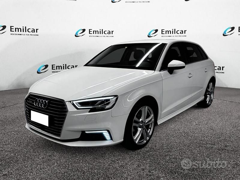 Usata Audi A3 Comfort 2020 Bianco Berlina