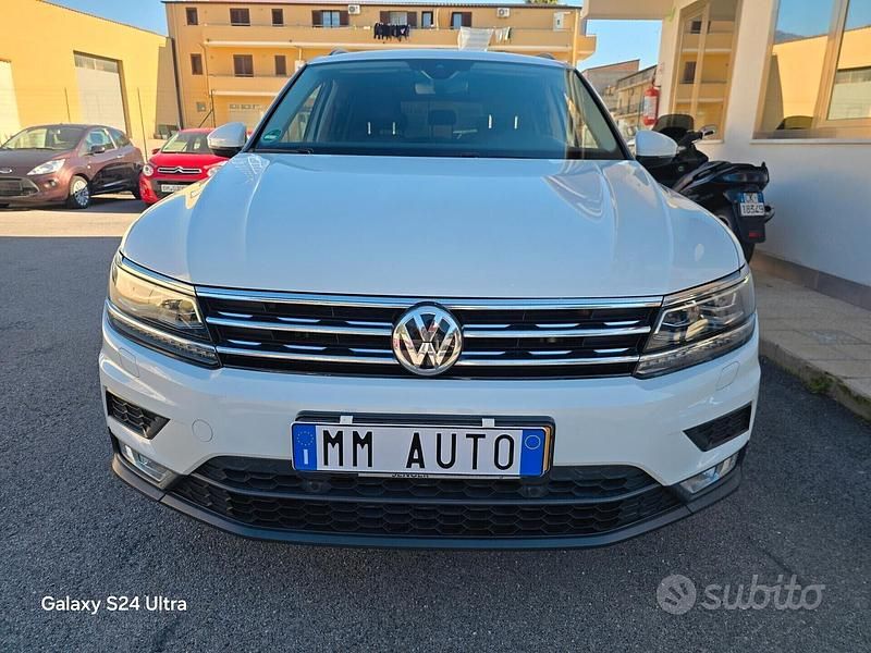Usata VW Tiguan Style 149 CV (109 kW) 2018 Bianco SUV