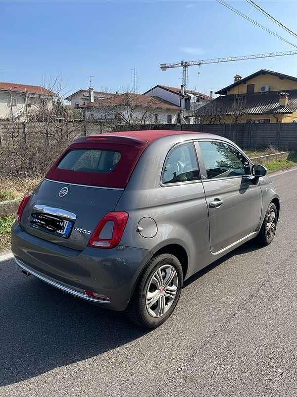 Usata Fiat 500C Dolcevita 69 CV (50 kW) 2021 Grigio Cabrio
