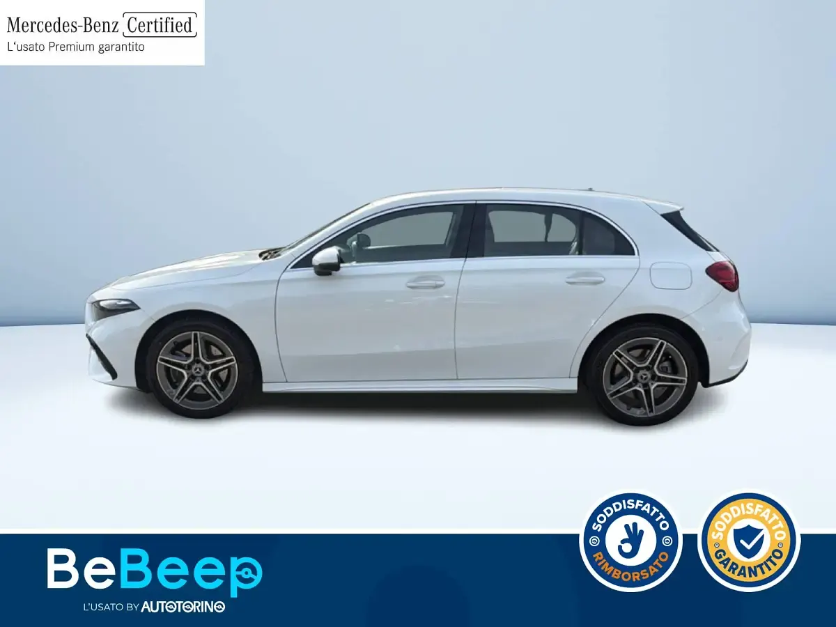 Usata Mercedes A250 Advanced Plus 217 CV (159 kW) 2023 Bianco pastello Berlina