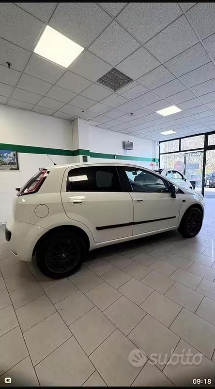 Usata Fiat Punto Evo 69 CV (50 kW) 2010 Bianco Utilitaria