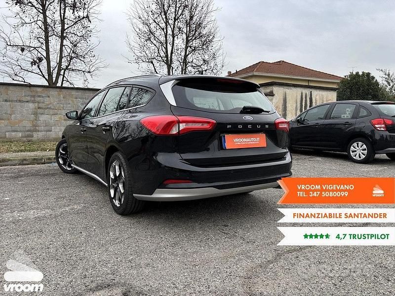 Usata Ford Focus 120 CV (88 kW) 2019 Nero Station wagon