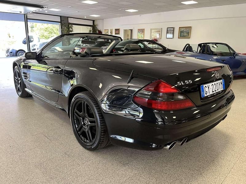 Nero Usata 2004 Mercedes SL55 AMG AMG Cabrio | 44.800 € (Cara) - Immagine 1/4