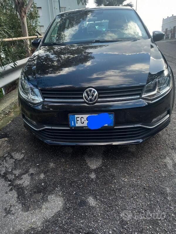 Usata VW Polo 90 CV (66 kW) 2017 Nero Berlina