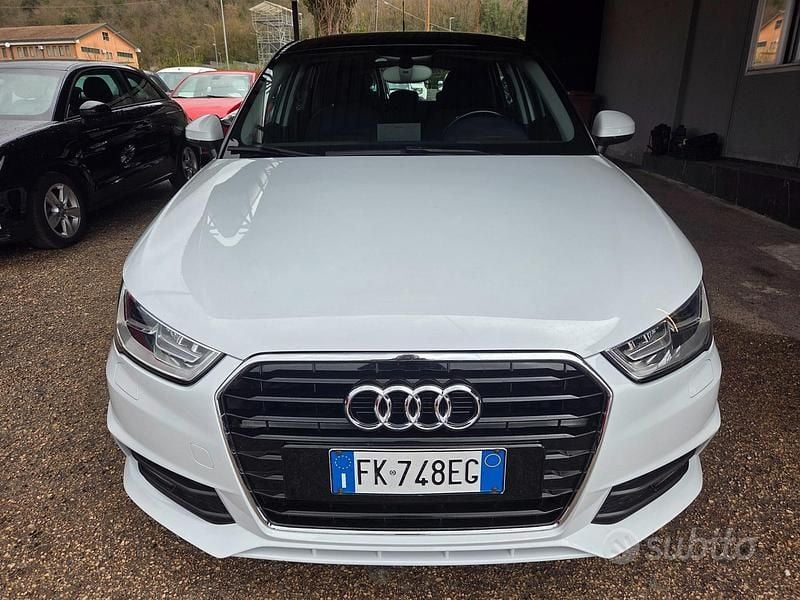 Usata Audi A1 S-Line 90 CV (66 kW) 2017 Bianco Utilitaria