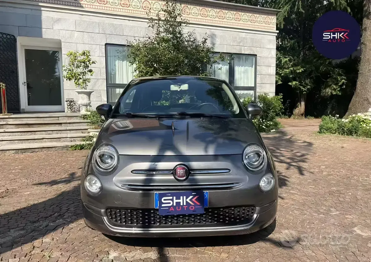 Usata Fiat 500 Lounge 69 CV (50 kW) 2018 Grigio Berlina