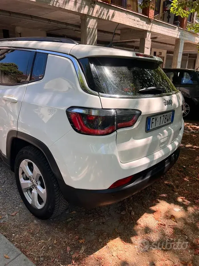Usata Jeep Compass 120 CV (88 kW) 2019 Bianco SUV