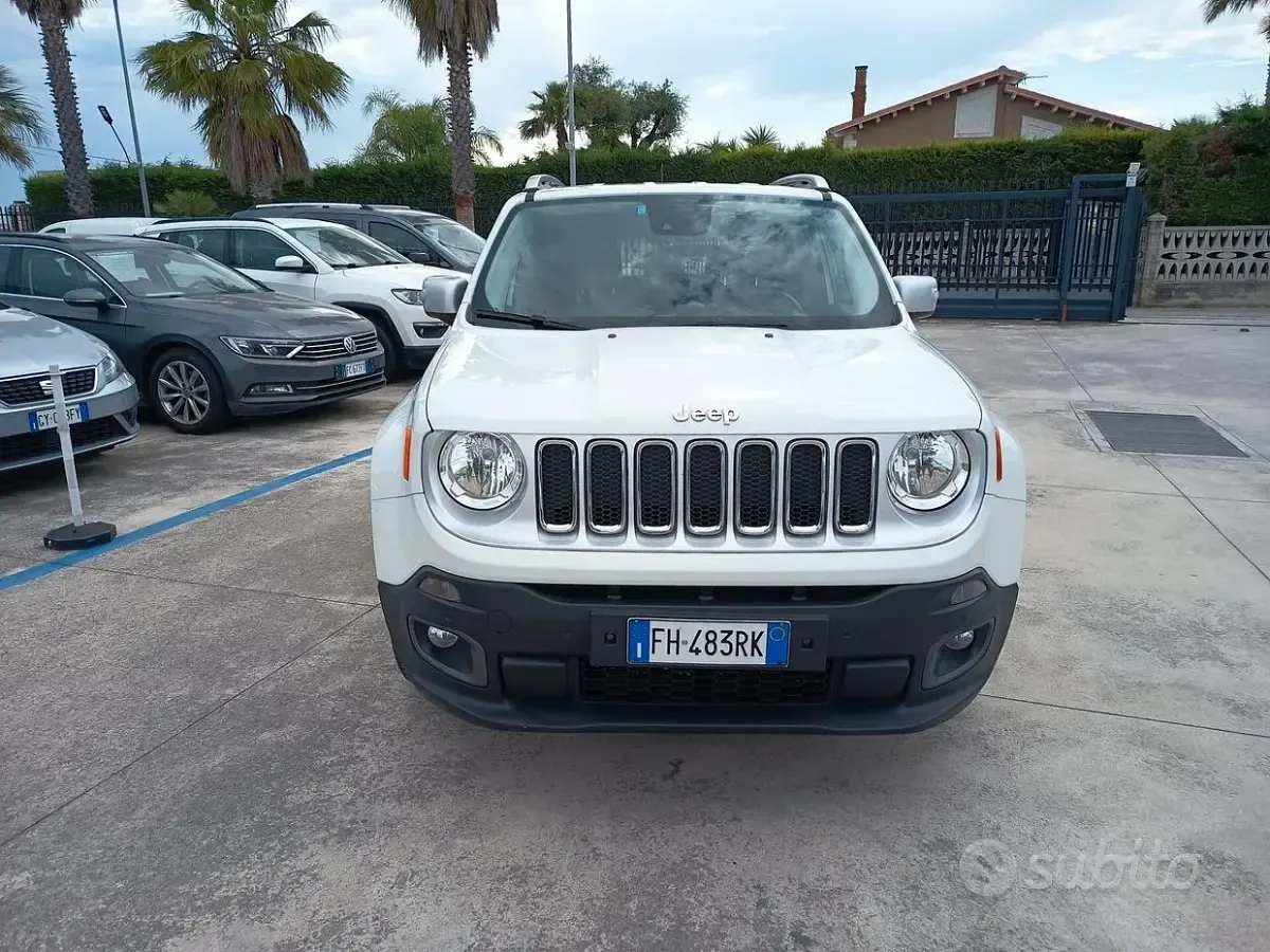 Usata Jeep Renegade Longitude 120 CV (88 kW) 2017 Bianco SUV