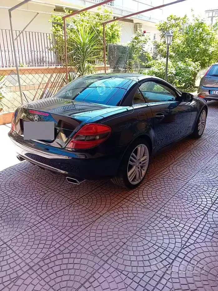 Usata Mercedes SLK200 184 CV (135 kW) 2013 Nero Cabrio
