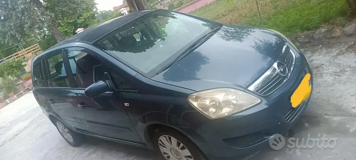 Usata Opel Zafira 94 CV (69 kW) 2009 Bluazzurro Monovolume