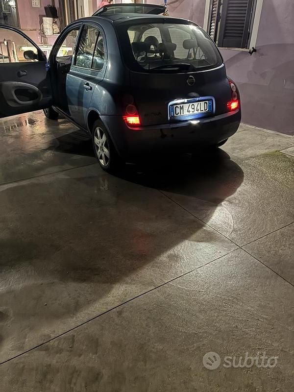 Usata Nissan Micra 2003 Blu Utilitaria