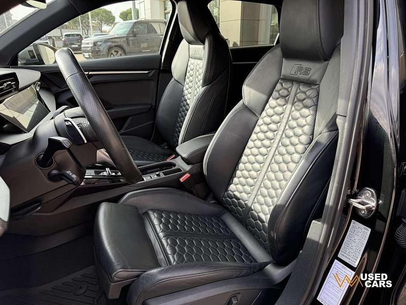 Usata Audi RS3 Sportback Ambiente 400 CV (294 kW) 2022 Nero Utilitaria