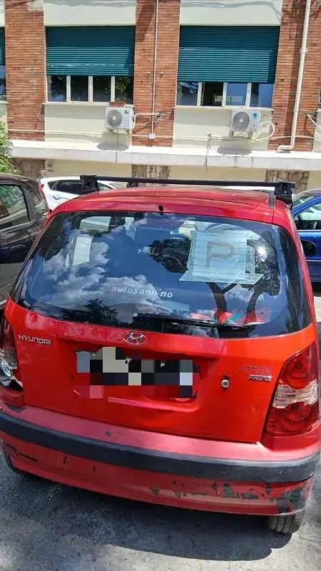 Usata Hyundai Atos Active 58 CV (42 kW) 2007 Rosso Utilitaria
