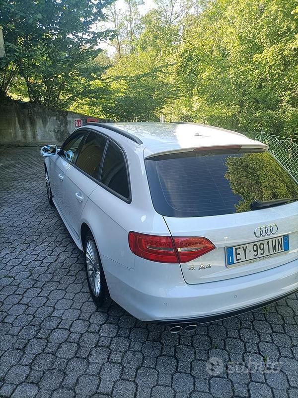 Usata Audi A4 150 CV (110 kW) 2015 Bianco Berlina