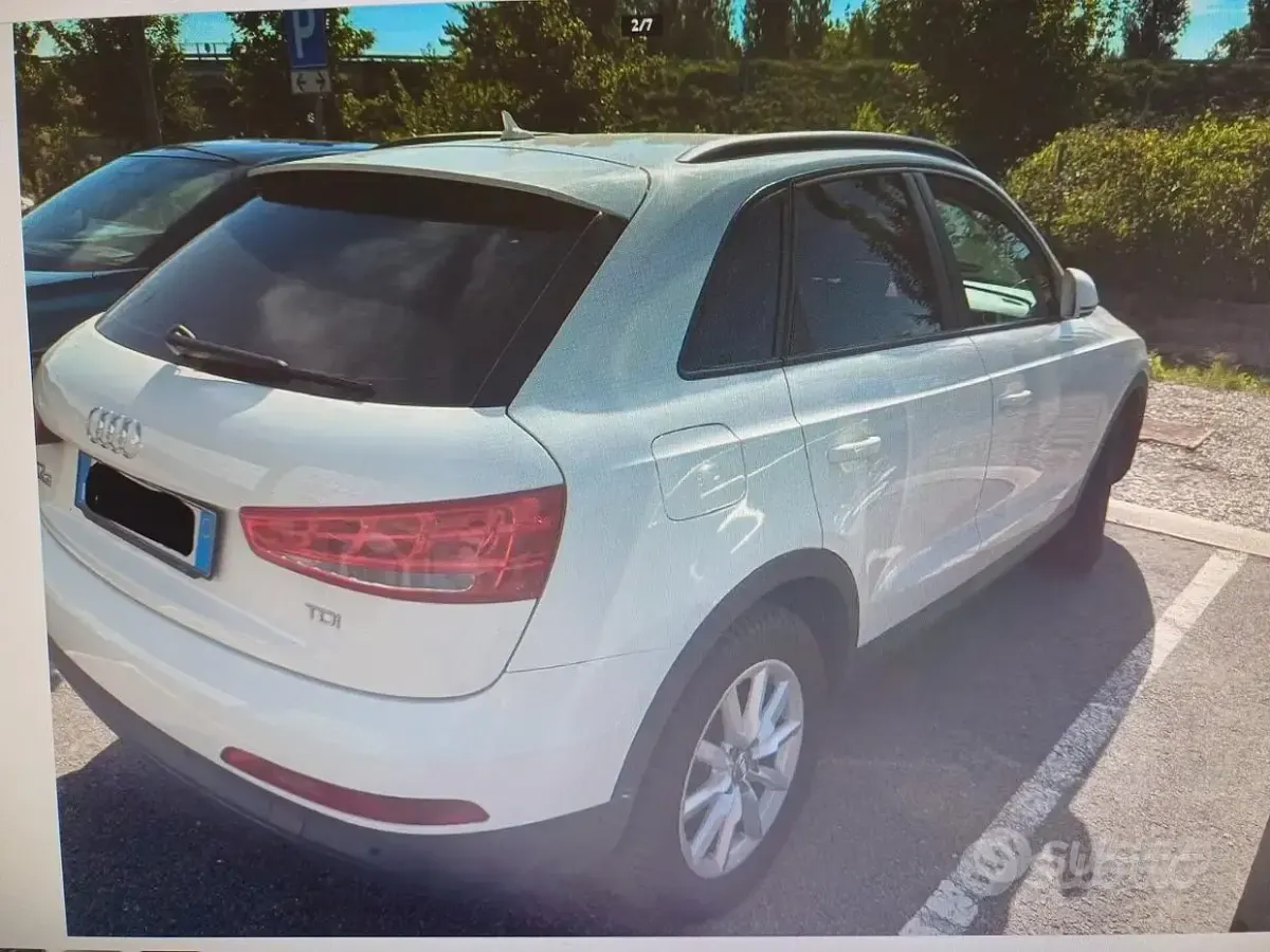 Usata Audi Q3 Sport 140 CV (102 kW) 2014 Bianco SUV